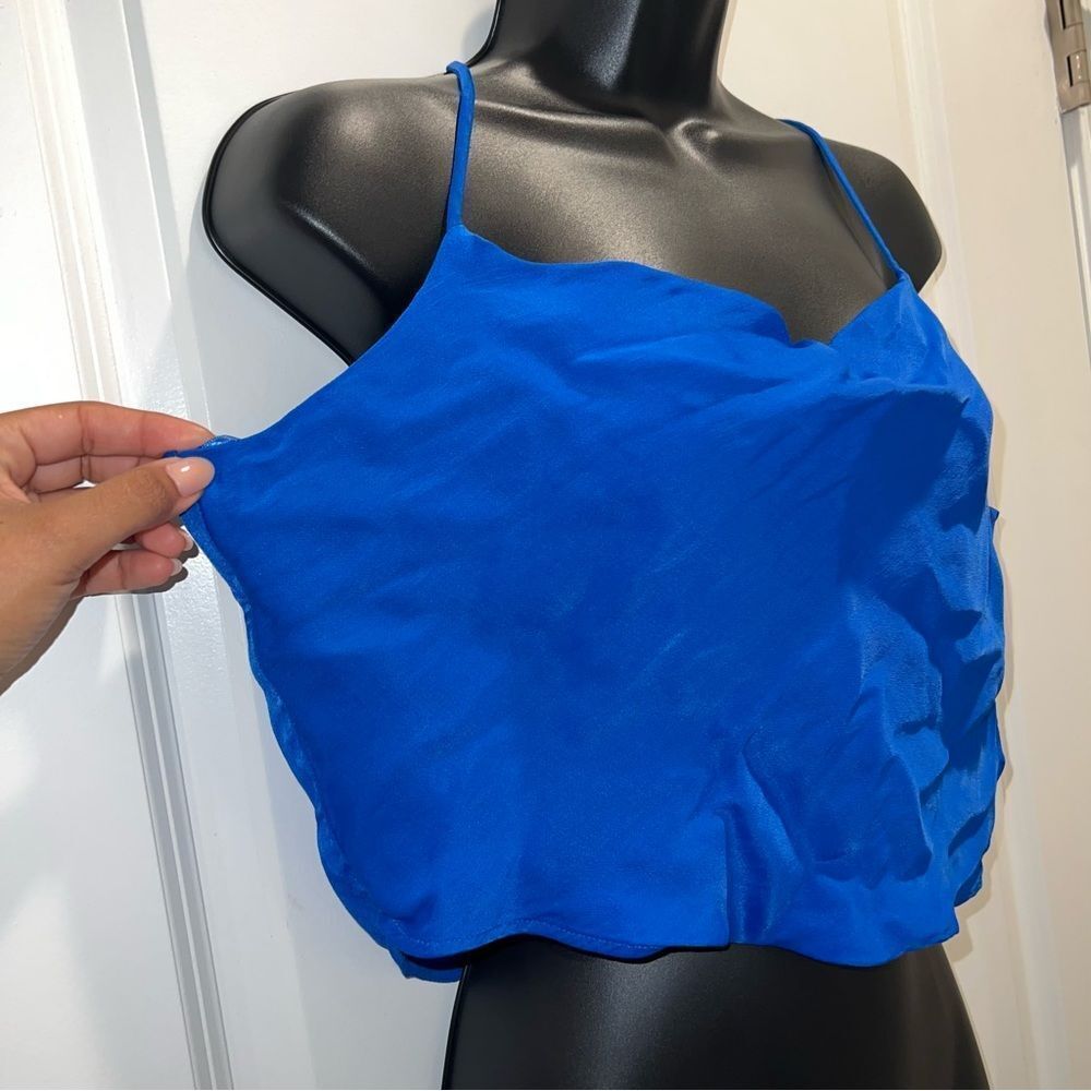 ZARA Satin Top - Picture 8 of 11